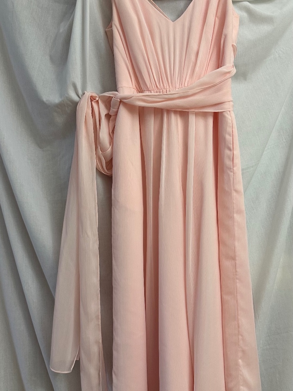 David's Bridesmaid jumpsuit, 10P rose/pink